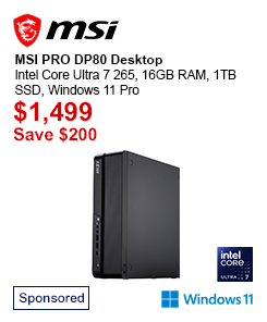 MSI Gaming Desktop